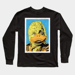 HOWARD THE DUCK (Pop Art) Long Sleeve T-Shirt